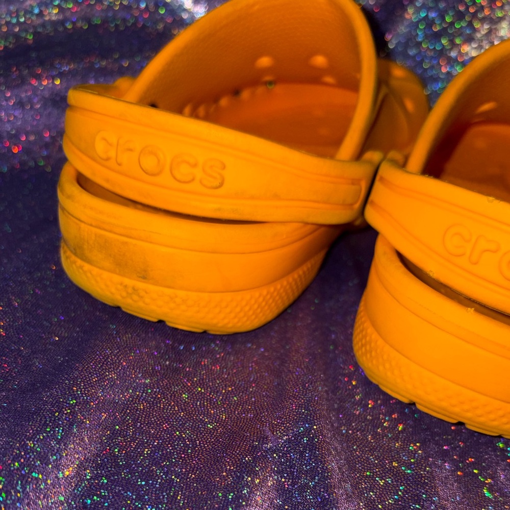 Toddler Baya Crocs Orange Sorbet - Picture 5 of 8